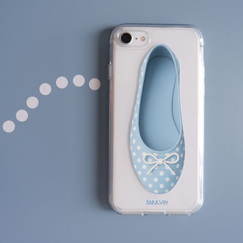 [jellyhard] blue dot shoes case 