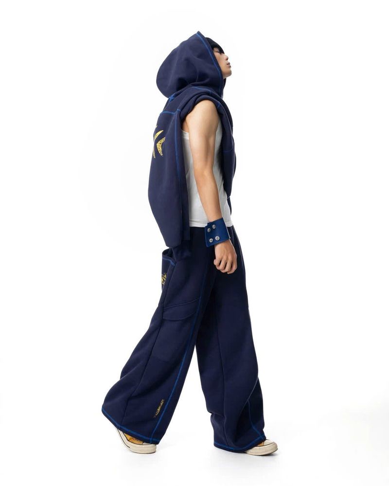 SHARK NAVY SWEAT PANTS
