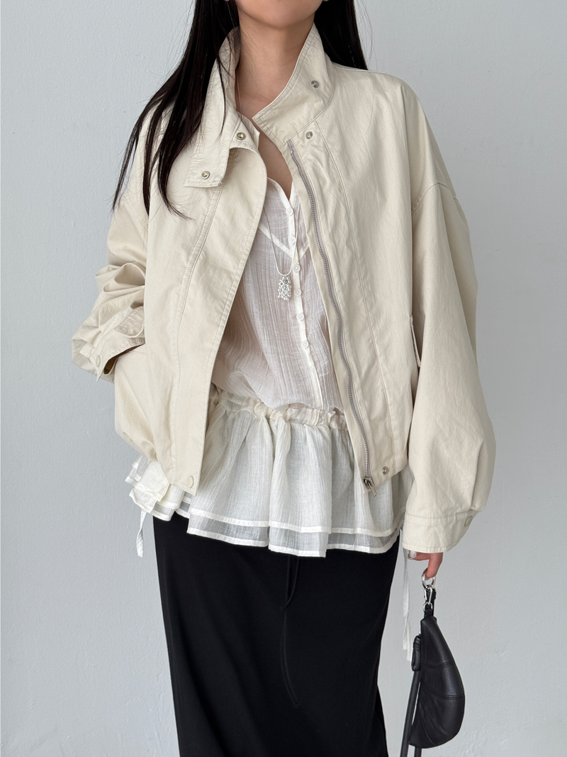 elin string blouse (2color)