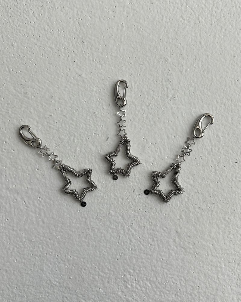 Star In Orbit Keyring