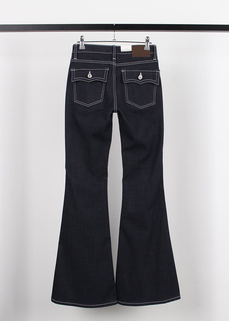 HIP POCKET BOOTS CUT PANTS
