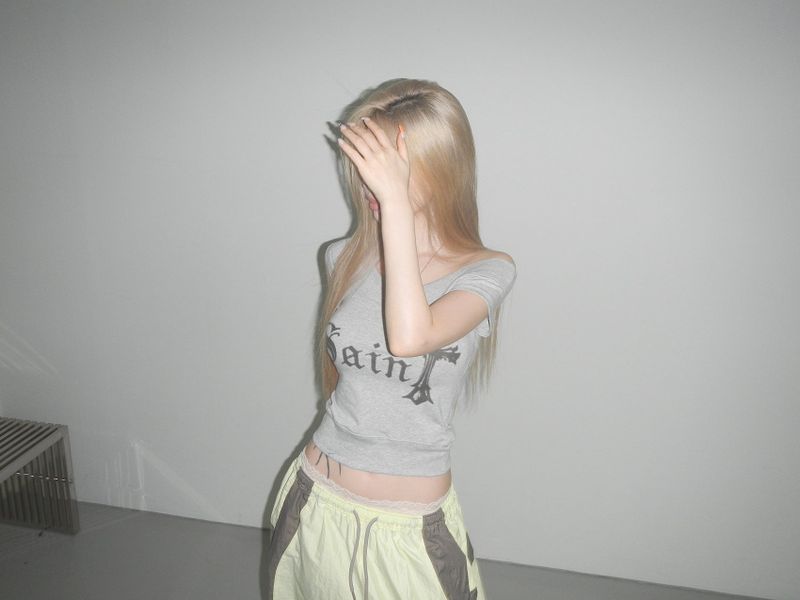 saint scoop neck top (5 color)