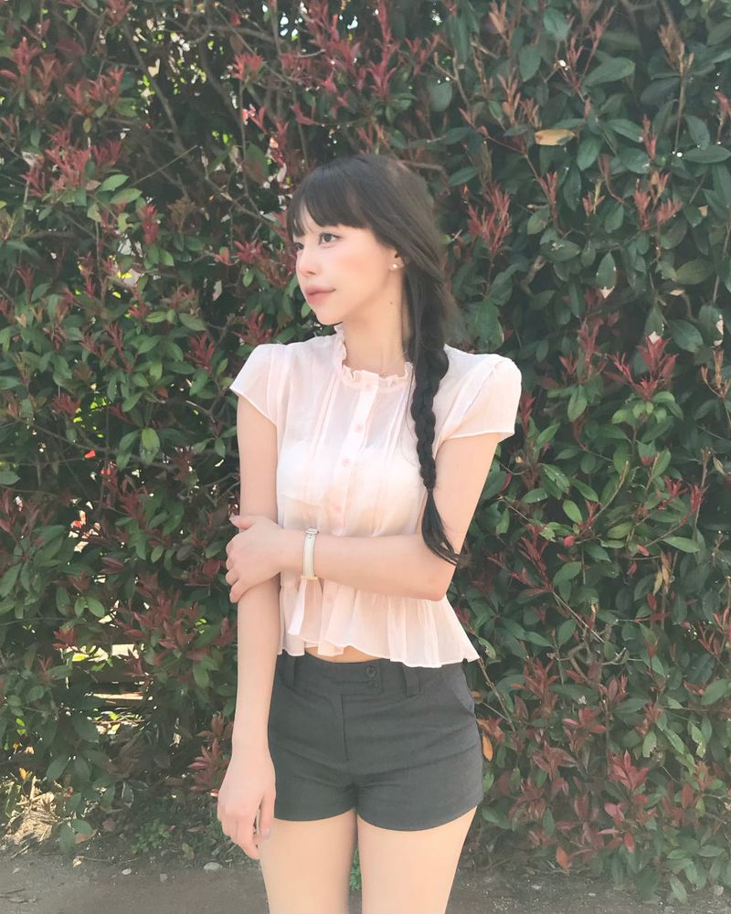 cloudemotion（クラウドエモーション）の「frit pin frill minimal bl（Tops）」