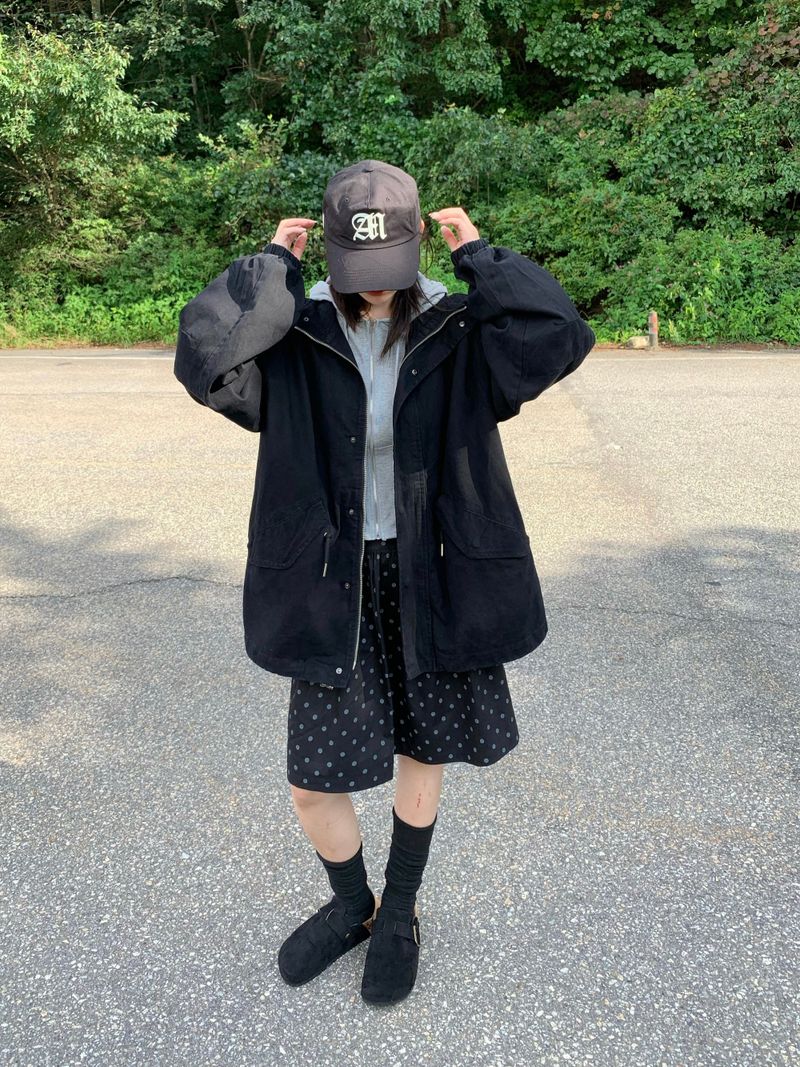 Vintage Washed Field Jacket Jumper (3c)