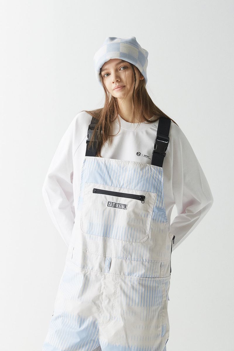 BSR2223FWBN066 MONOGRAM BEANIE SKY BLUE