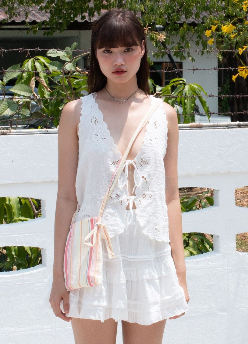 Bubble Gum Bag - Multi Stripe