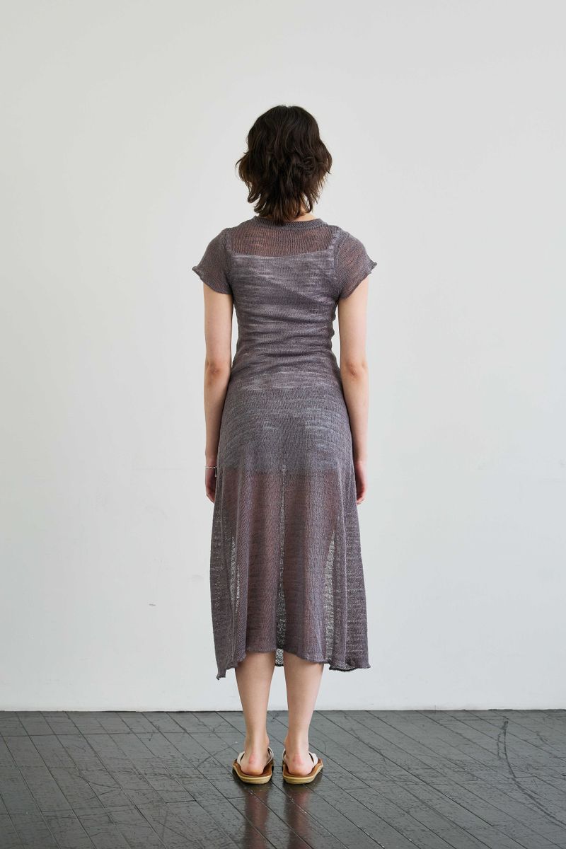 WITTY KNIT ONE-PIECE / MOCHA