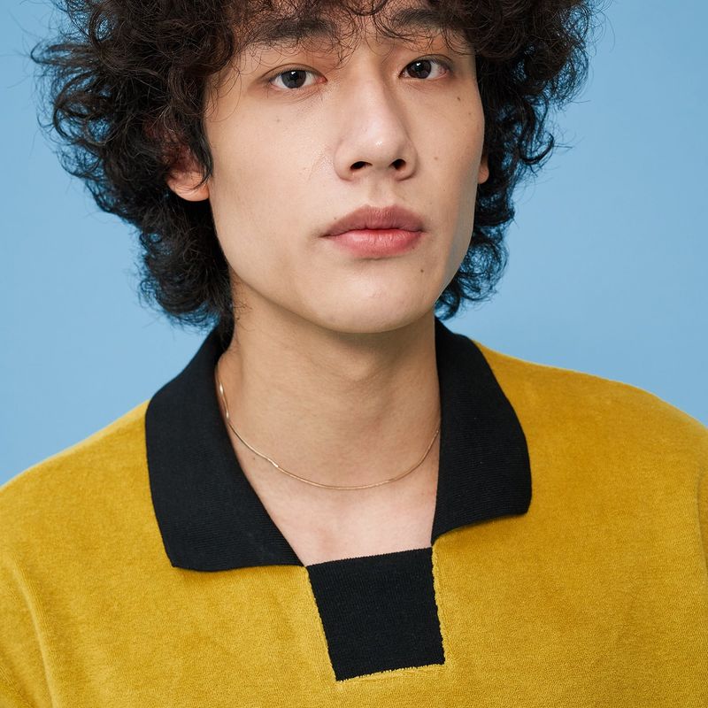 OTHER-worldly（アザーワールドリー）の「Towel Shirt [Mustard]（Tops）」