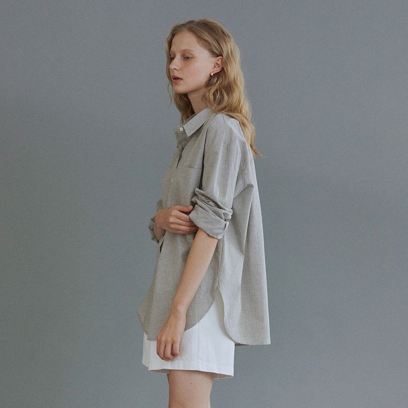 URAGO（ユラゴ）の「Peter check shirt（Tops）」