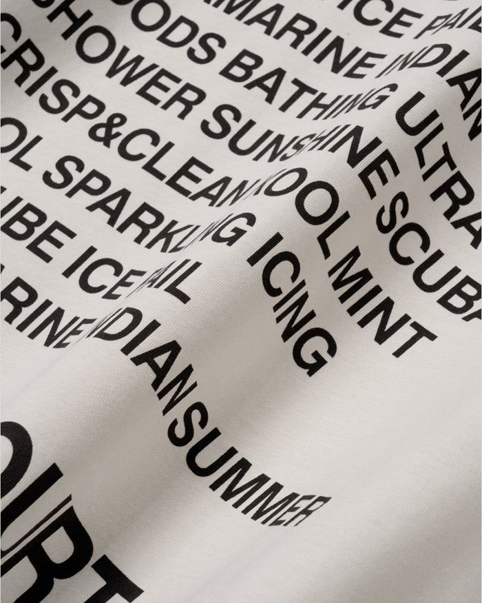 (UNISEX) Ss Slogan Over T-shirt