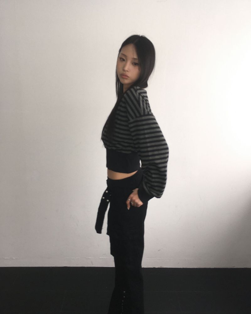 Stripe banding crop mtm