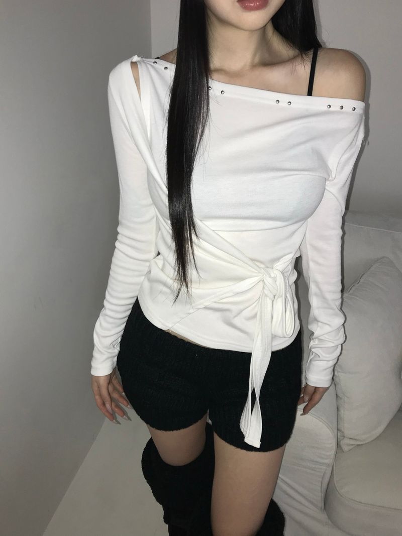 stud tie top(3 color)