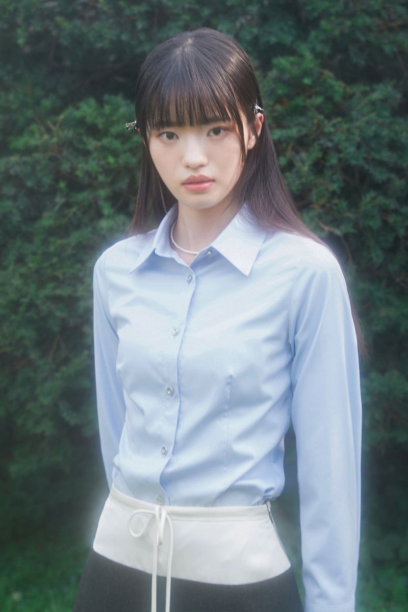 ZIZEMUSEUM（ジゼミュージアム）の「SLIM LINE CUFFS SHIRTS (SORA)（Tops）」