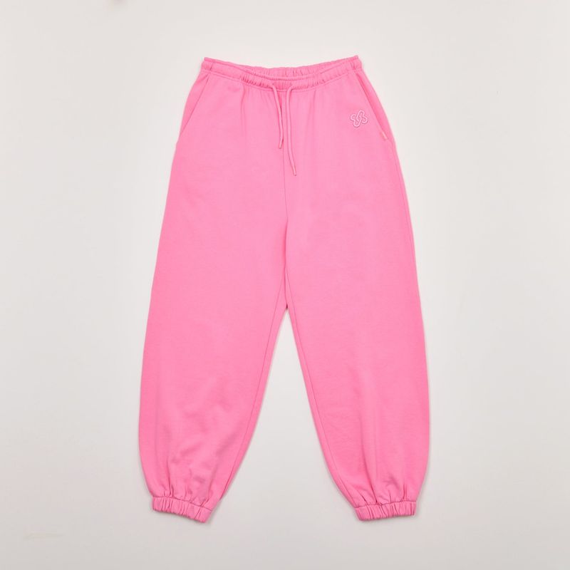SYMBOL POINT JOGGER PANTS PINK