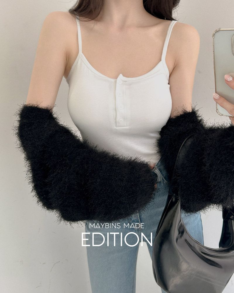 [MADE] Robe cap button sleeveless