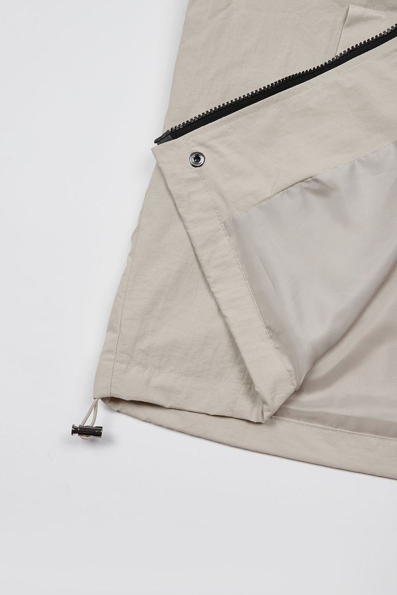 VENTIQUE Arc hood windbreaker
