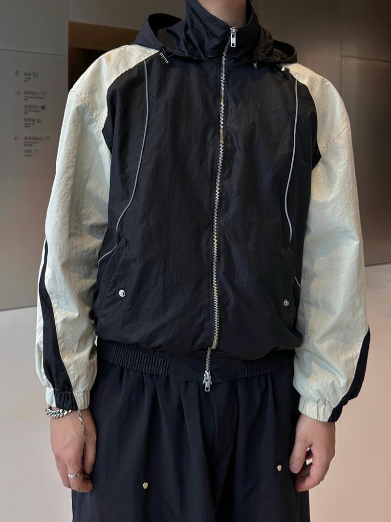 Cynical Curve Nylon Windbreaker 2C
