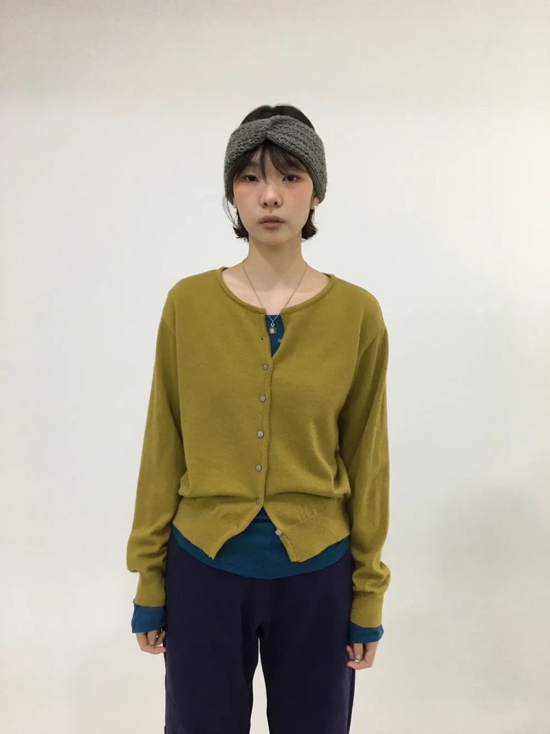 Dusty Moa Cardigan (10color)