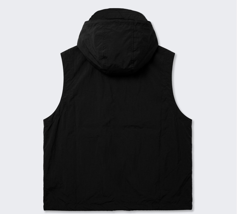 Cool Care Nylon Windbreaker Vest Black