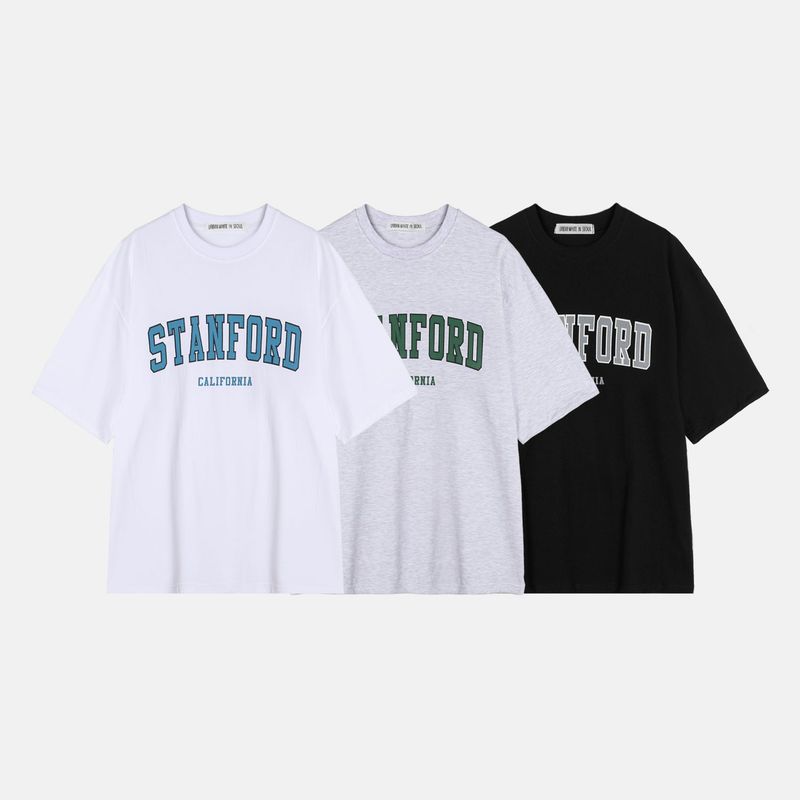 [Premium] SF レタリングオーバーフィットショートスリーブtシャツ