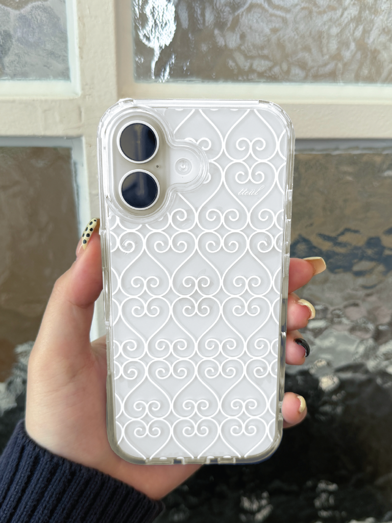 [Clear] Heart Curve Case