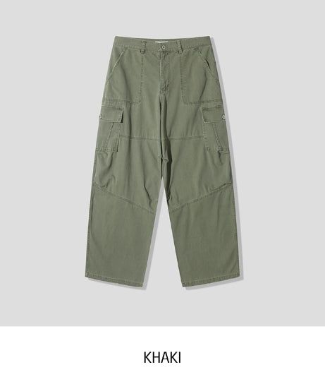 Feud Dyed Washed Cargo Pants