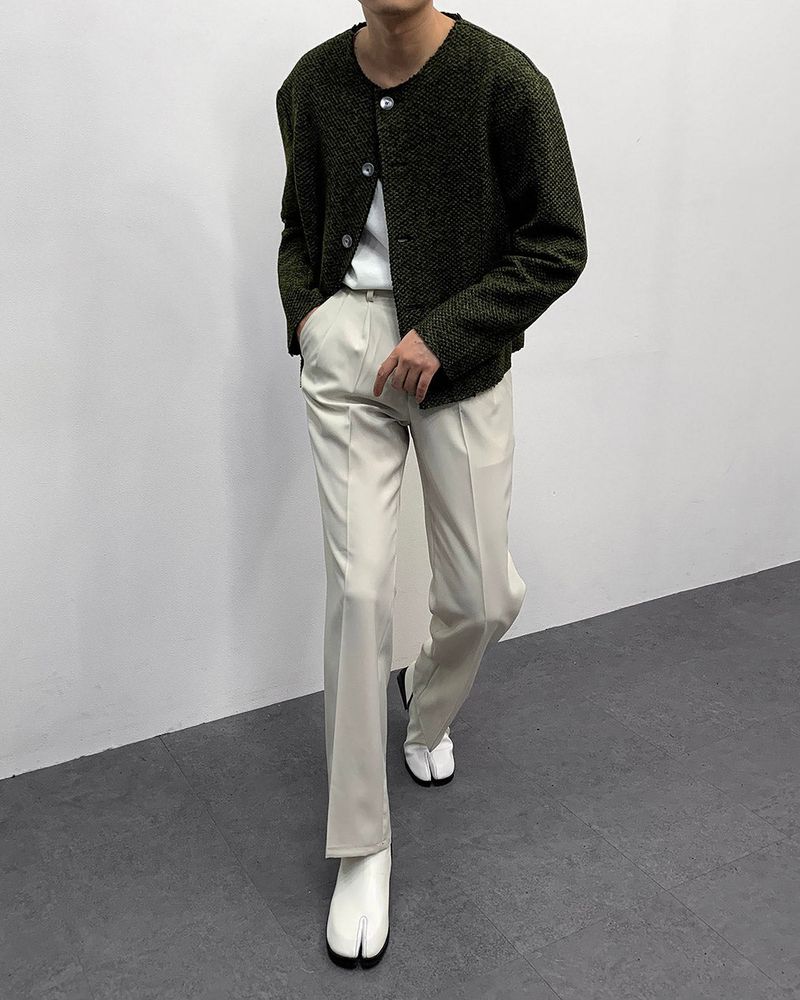 OA Deutsche Two Tuck Wide Slacks (3 colors)