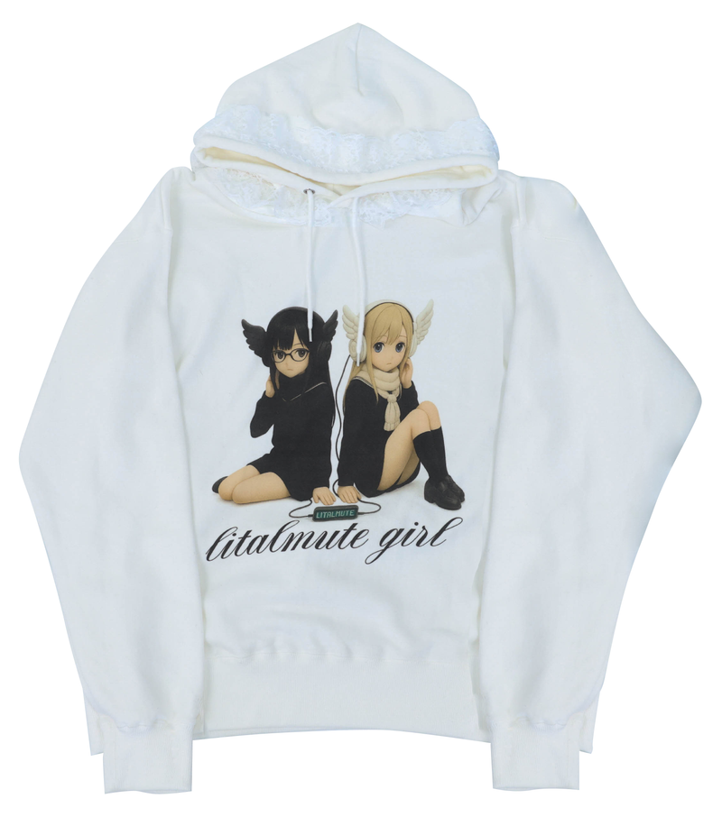 LITALMUTE(リタルミュート)の「winggirl bighoodie(Tops)」
