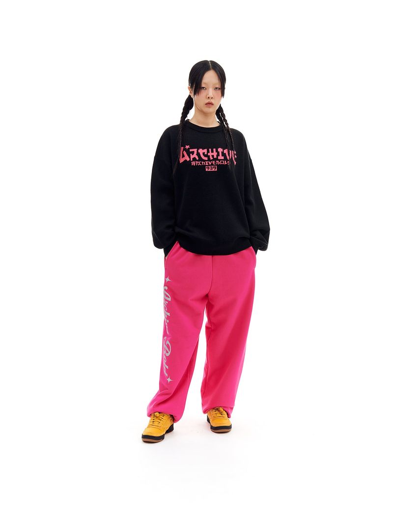 JP LOGO KNIT (BLACK)