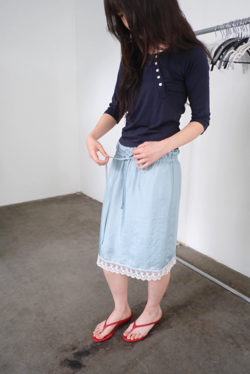 callhag（コールハグ）の「silky satin skirt (3c)（Skirts）」