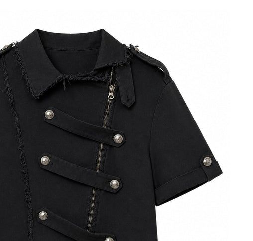 26SS★ [PLAN MADE] Blake Cutoff Napoleon Jacket