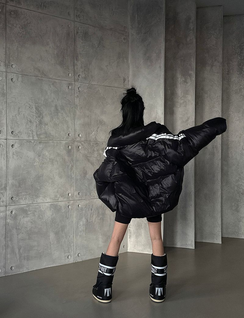[UNISEX] Track overfit wellon padded jacket