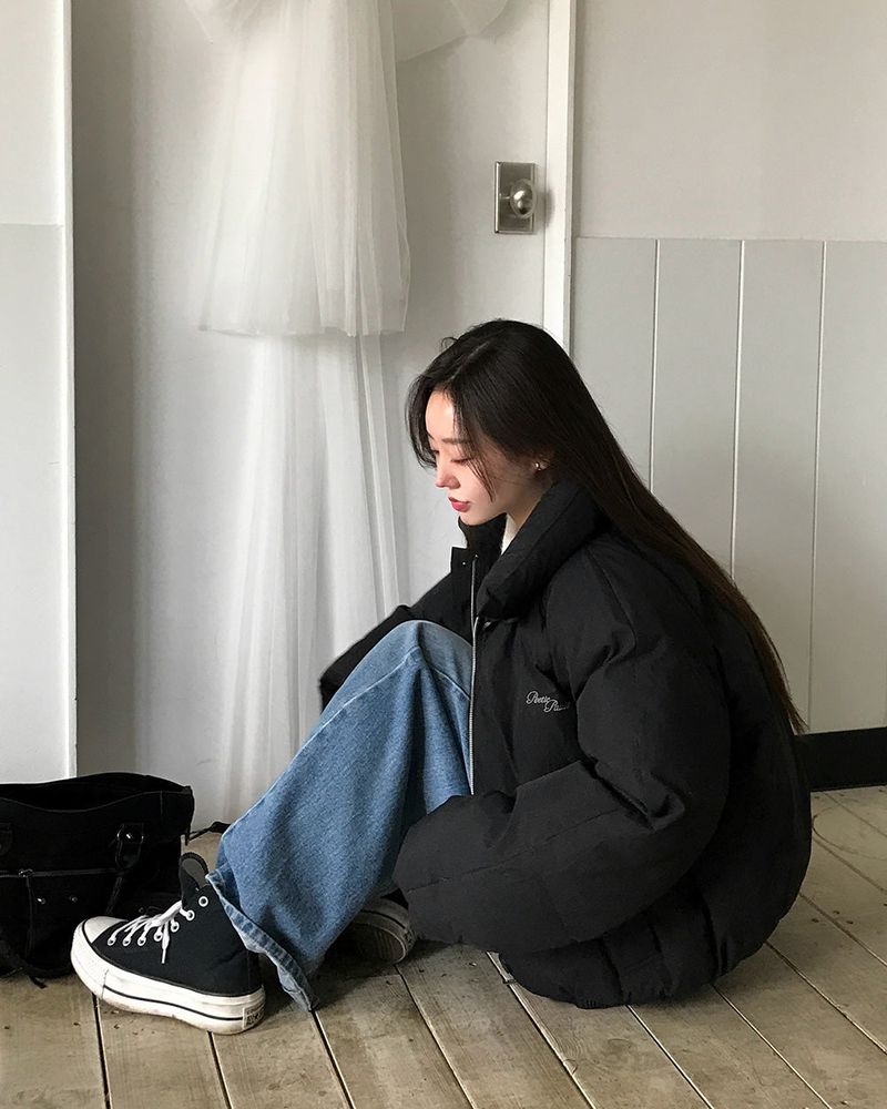 [ORIGINAL] Ronnie Raglan Short Down Jacket