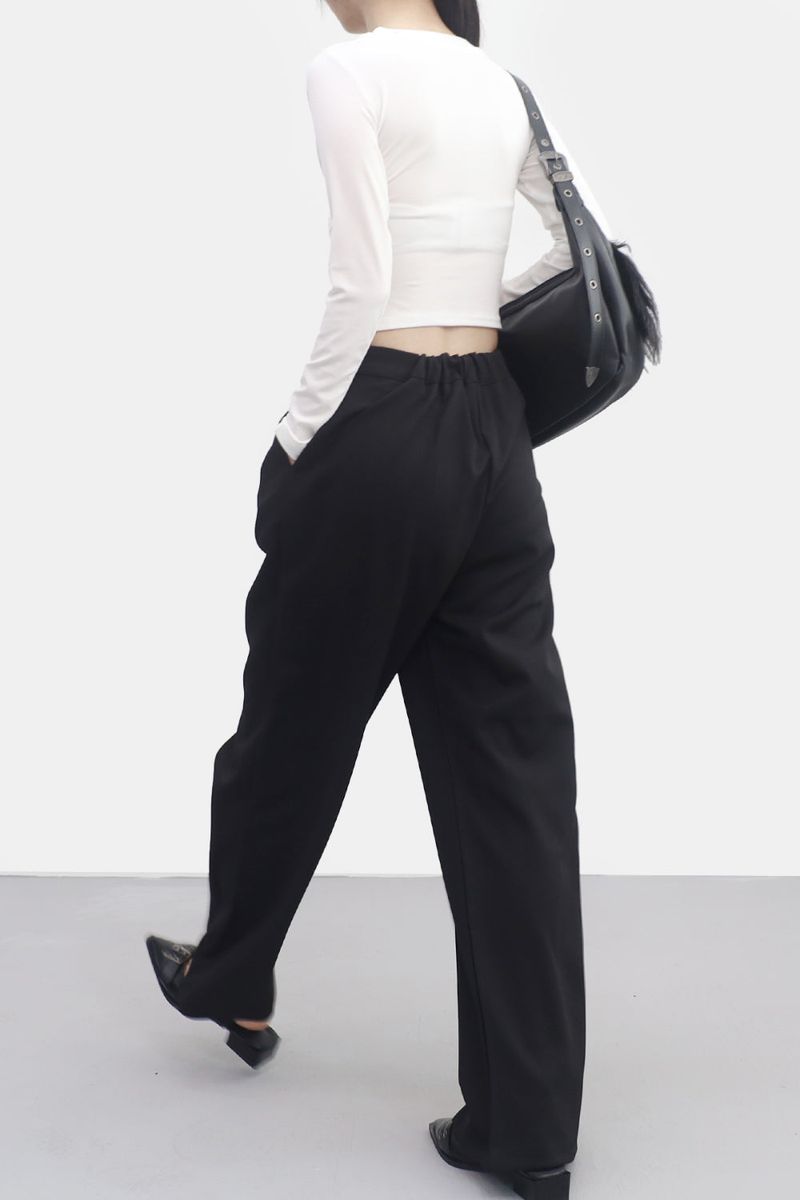 Jeanine Two-Tone Slacks Pants