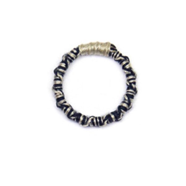 [CCNMADE] LETTER RING 2 (NAVY)