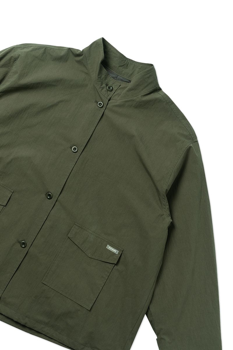 Cove half trench jacket_khaki