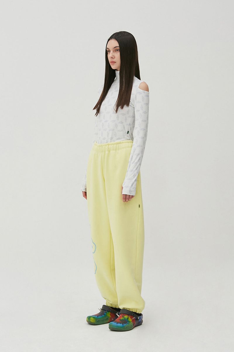 FLIP Pattern Turtleneck_White