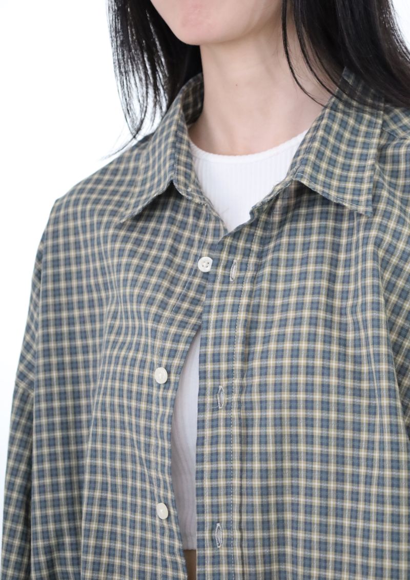 (UNISEX)Smart Check Shirt(3colors)