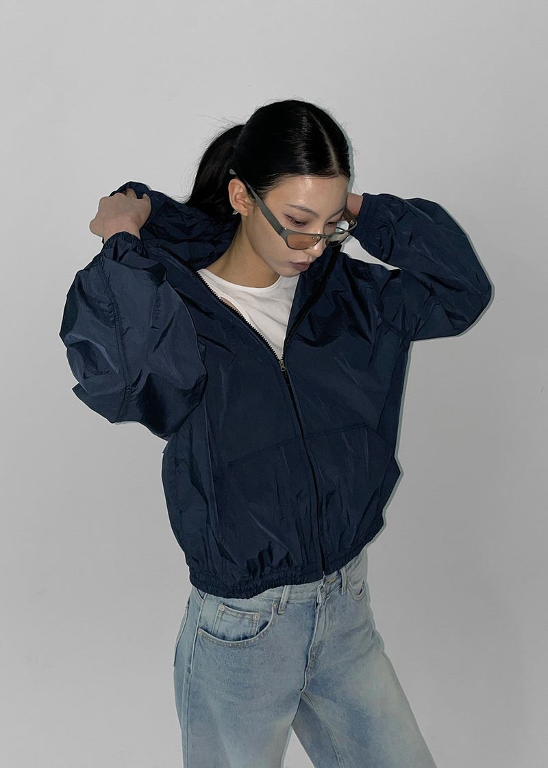 [MADE] Kuni Nylon Windbreaker Jumper