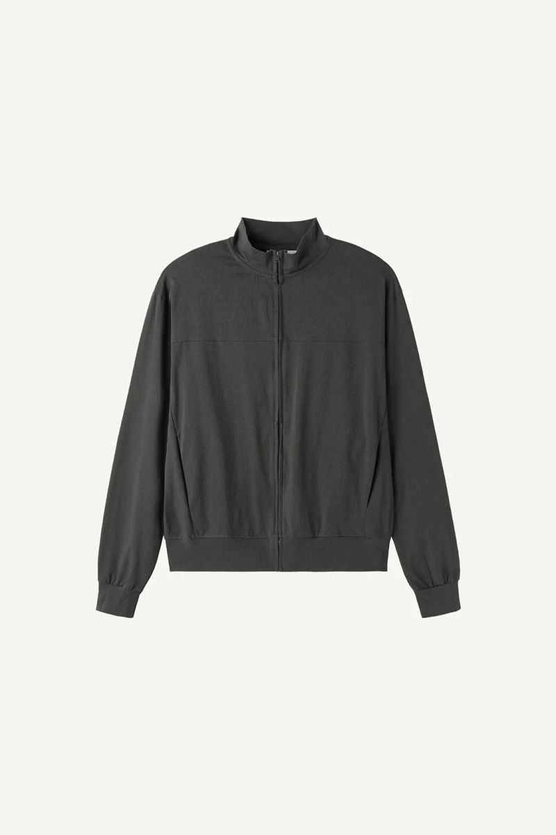 Compact Jersey Zip-up