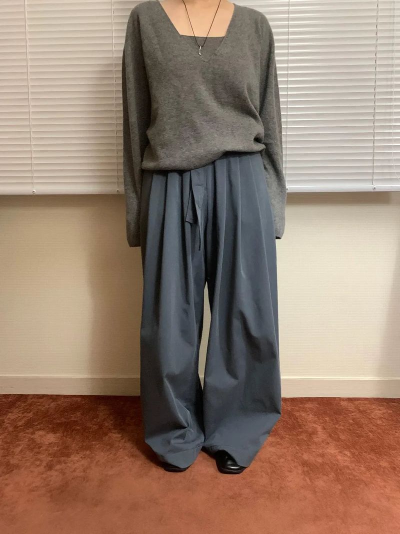 seymour（セイモア）の「ベルト コットン パンツ（パンツ）」