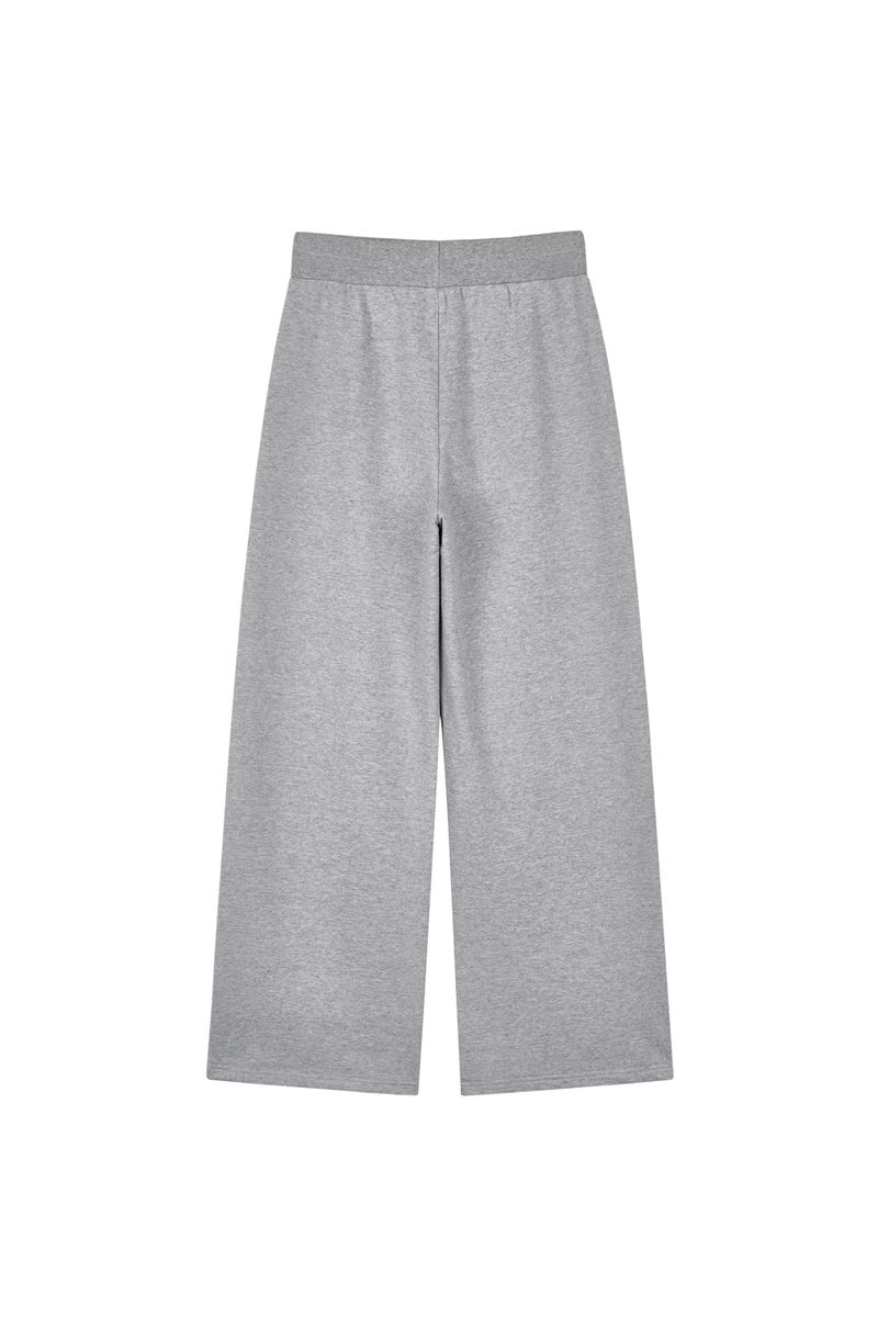 09 Numbering straight pants, Pink