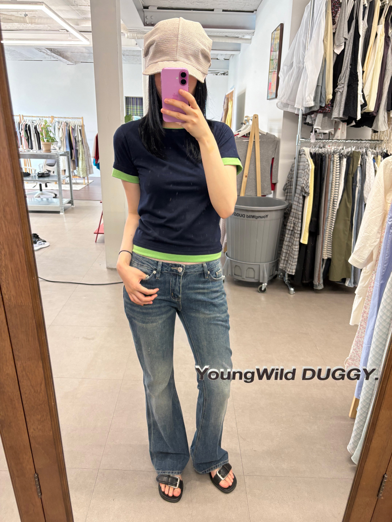 Earth Semi Bootcut Denim (1color)