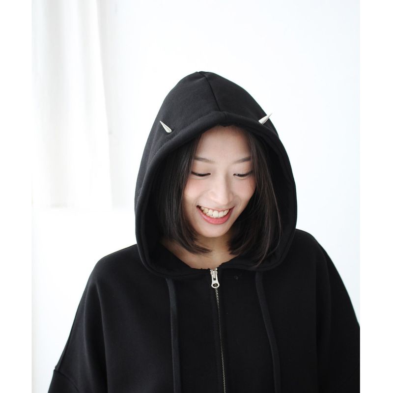 chibi devil hoodie
