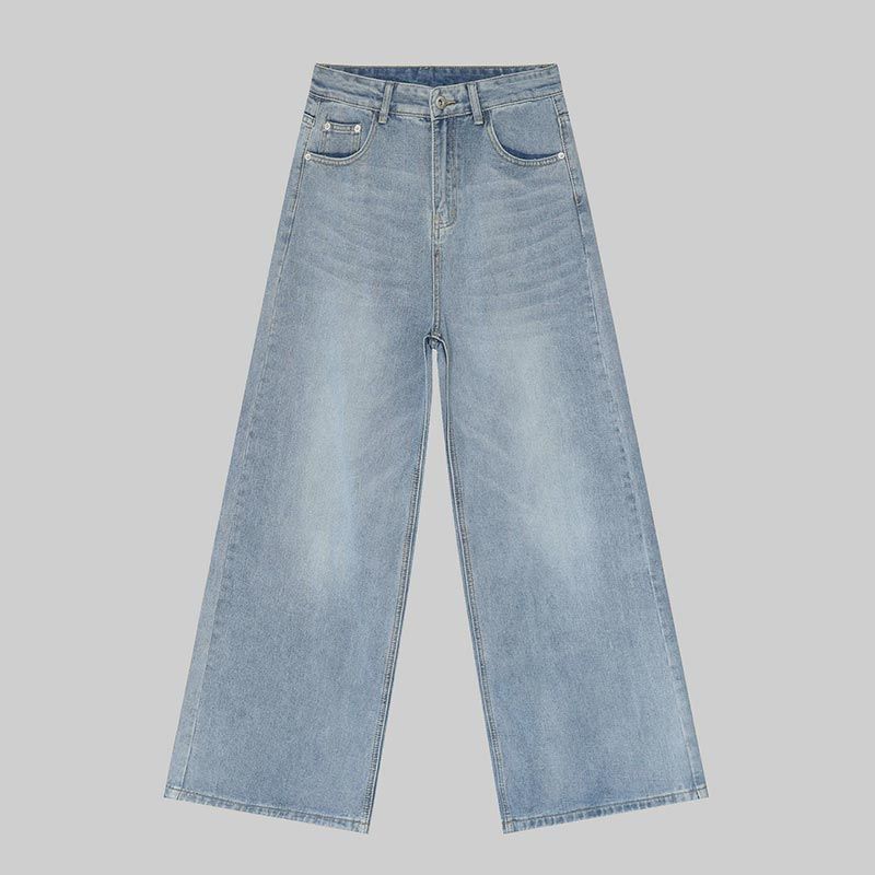 Awesome Super Long Wide Denim Pants (5color)