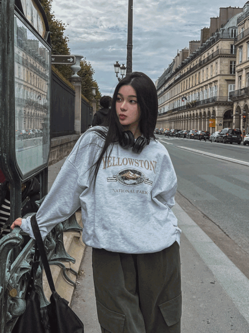 ULAN（ユレン）の「Mountain Stone Sweatshirt（Tops）」