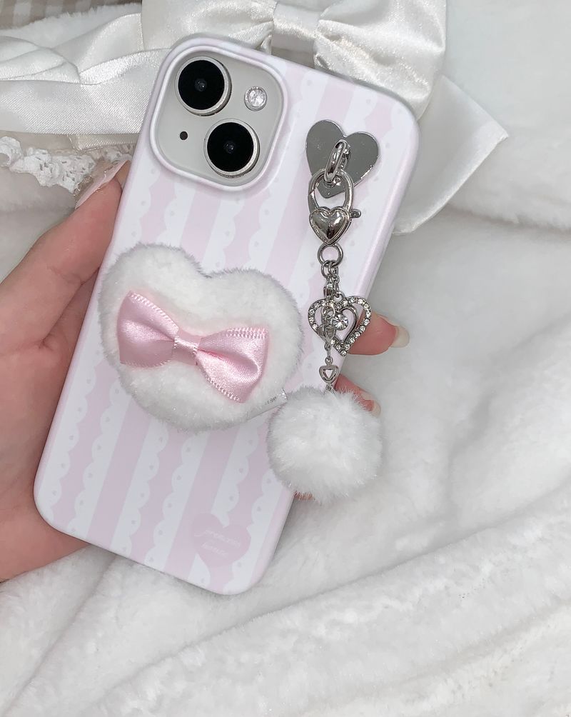 heart puff phone grip - magsafe