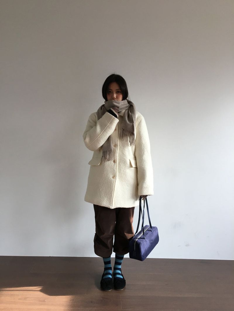 Essential Merino Wool Muffler (5color)