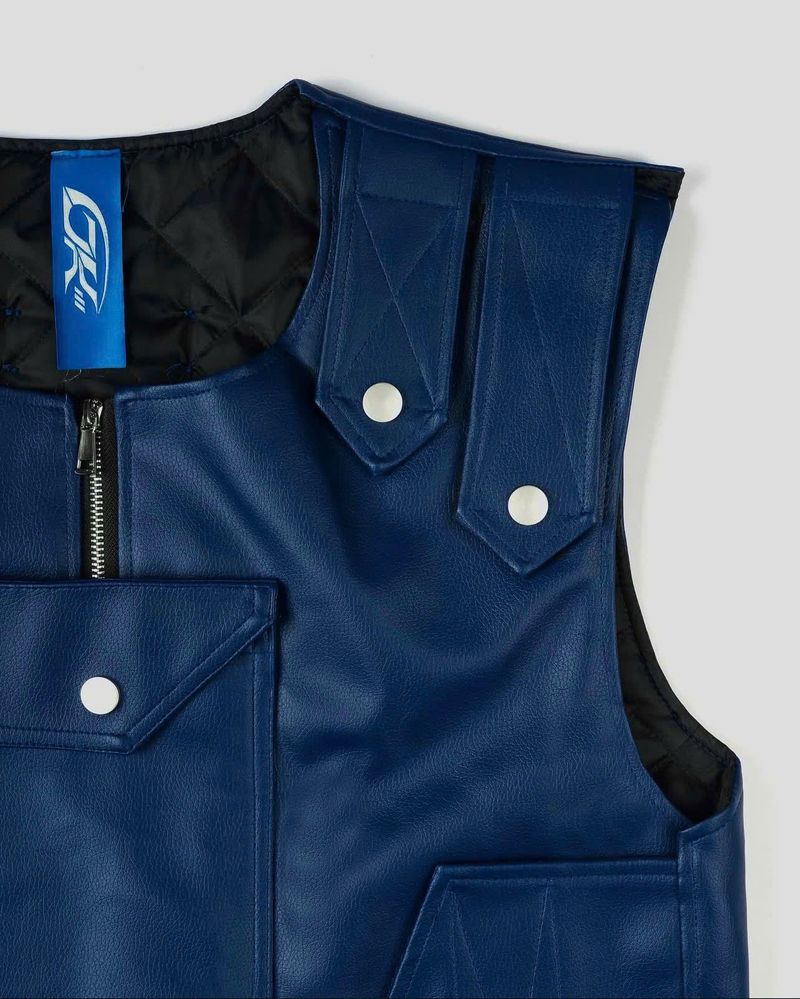 LEATHER BULLETPROOF GILE (Blue)