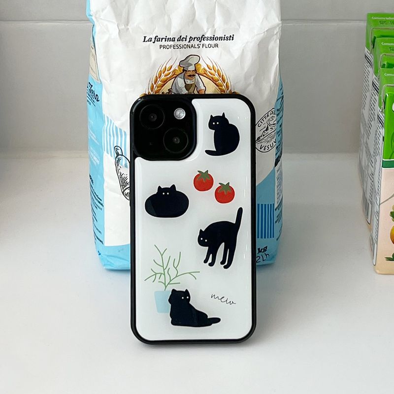 allthesamestudio(オールザセイムスタジオ)の「mew cat epoxy bumper case(Smartphone Accessories)」